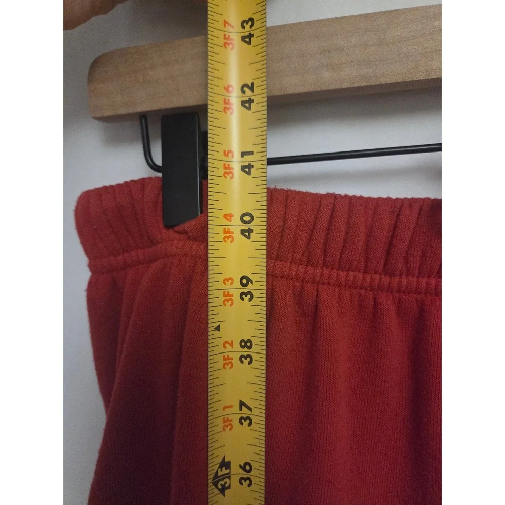 Aviator Nation Sweatpants XL Red Rainbow Stripe Joggers Made USA Lounge Pants - Picture 6 of 6